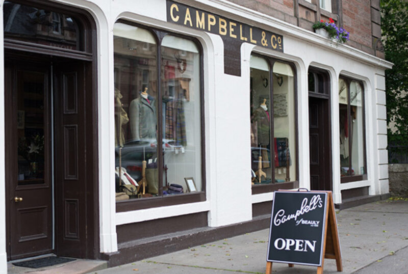 Campbell's of Beauly Shop Frontage
