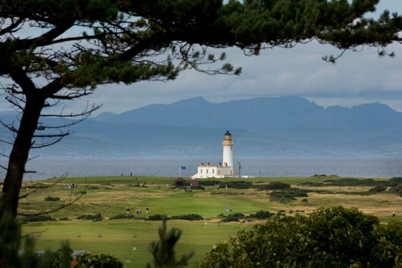 Turnberry Golf Course and Lighthouse