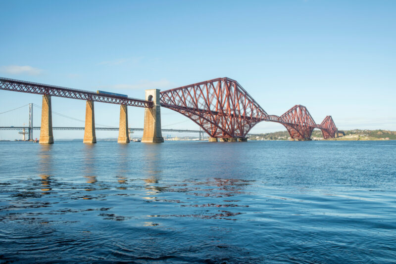 The Forth Bridge Viewed From South Queensferry